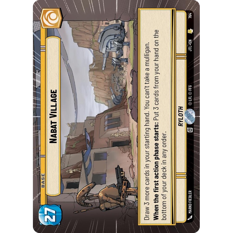 Nabat Village (764) (Hyperspace Foil) (764) [Jump to Lightspeed]
