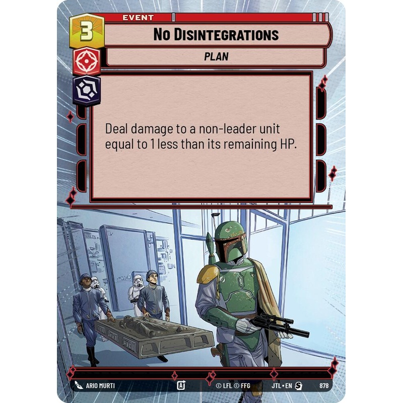 No Disintegrations (878) (Hyperspace Foil) (878) [Jump to Lightspeed]