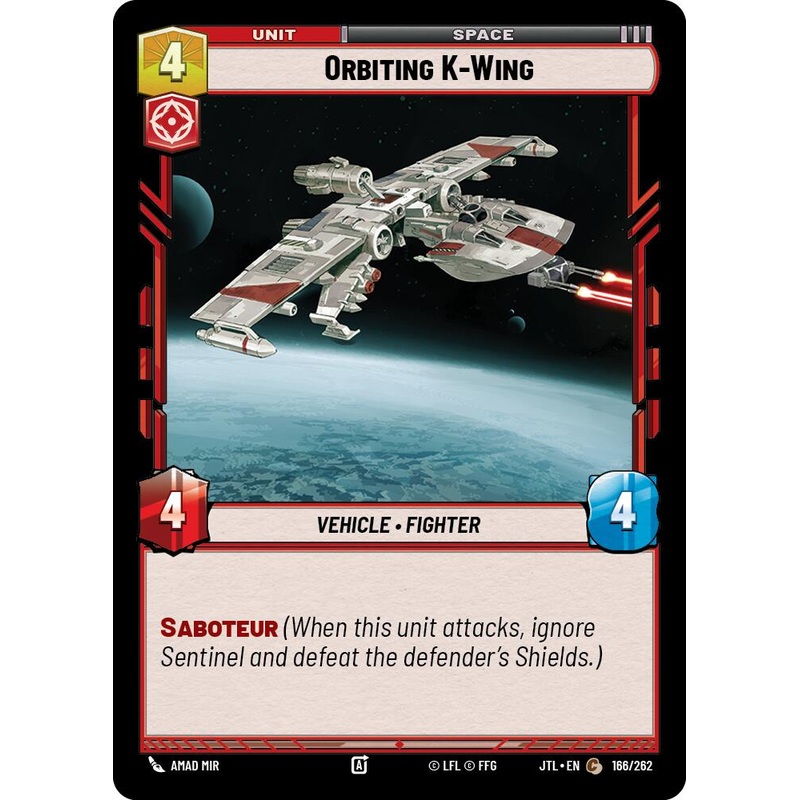 Orbiting K-Wing (166/262) (166/262) [Jump to Lightspeed]