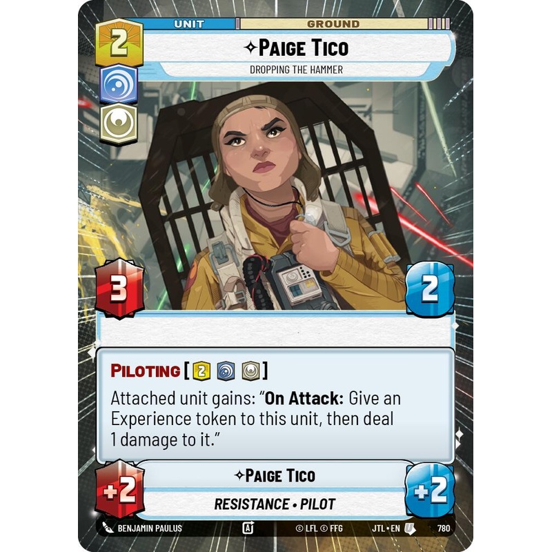 Paige Tico - Dropping the Hammer (780) (Hyperspace Foil) (780) [Jump to Lightspeed]