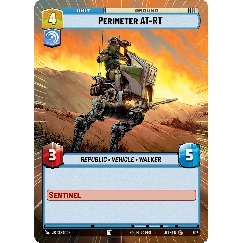 Perimeter AT-RT (802) (Hyperspace Foil) (802) [Jump to Lightspeed]