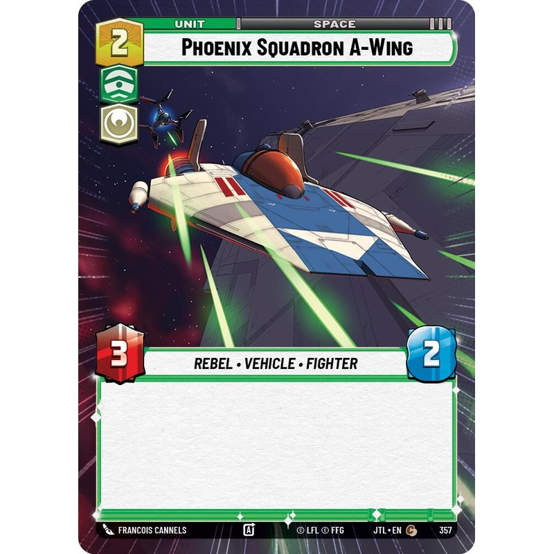 Phoenix Squadron A-Wing (357) (Hyperspace) (357) [Jump to Lightspeed]