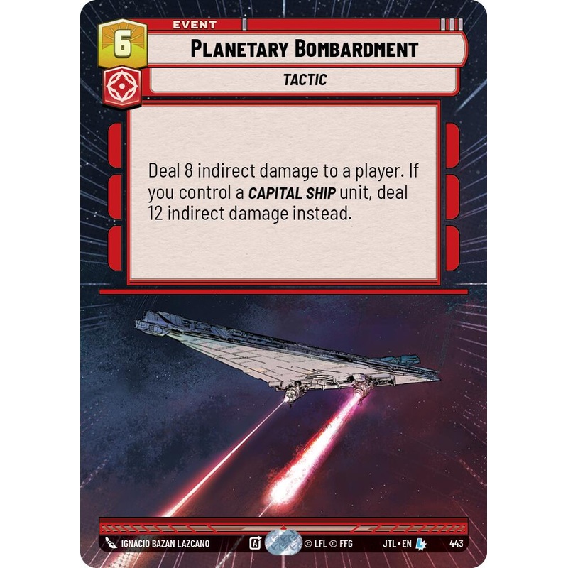 Planetary Bombardment (443) (Hyperspace) (443) [Jump to Lightspeed]