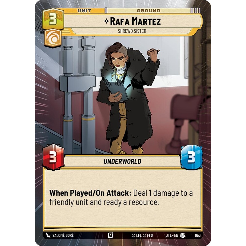 Rafa Martez - Shrewd Sister (953) (Hyperspace Foil) (953) [Jump to Lightspeed]