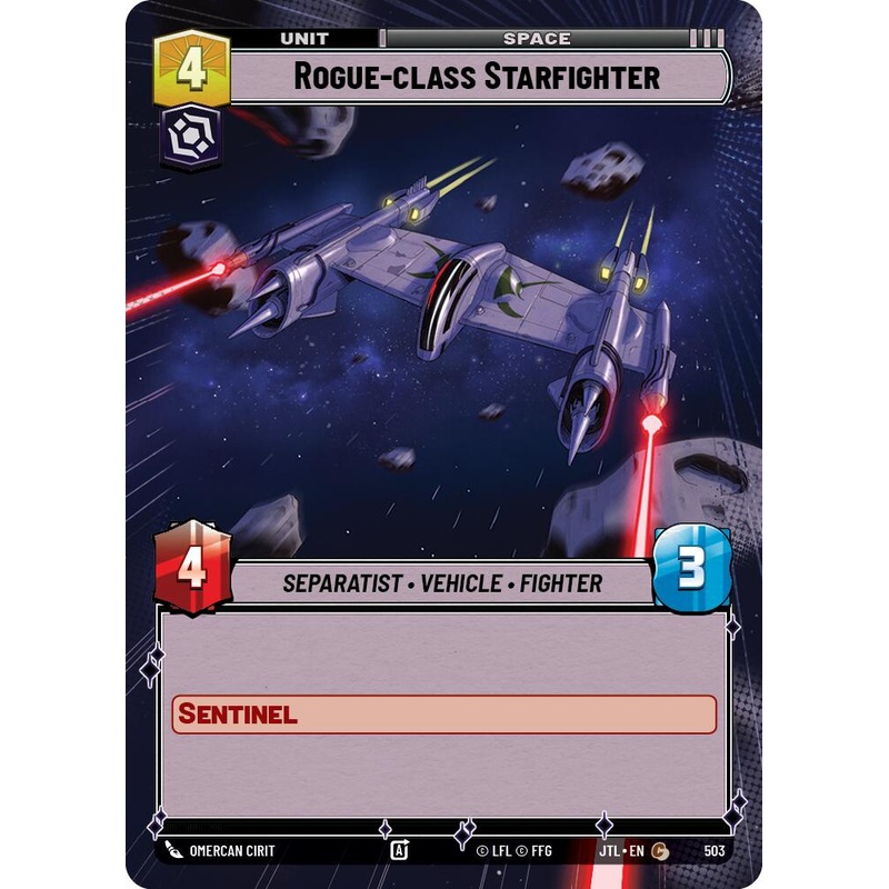 Rogue-class Starfighter (503) (Hyperspace) (503) [Jump to Lightspeed]