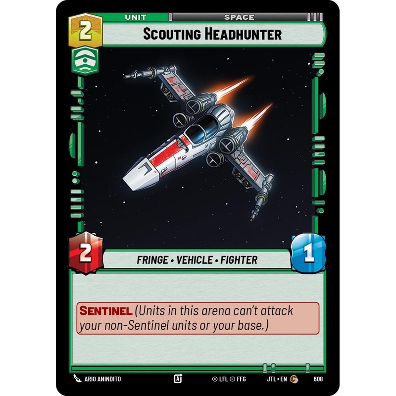 Scouting Headhunter (608) (608) [Jump to Lightspeed]