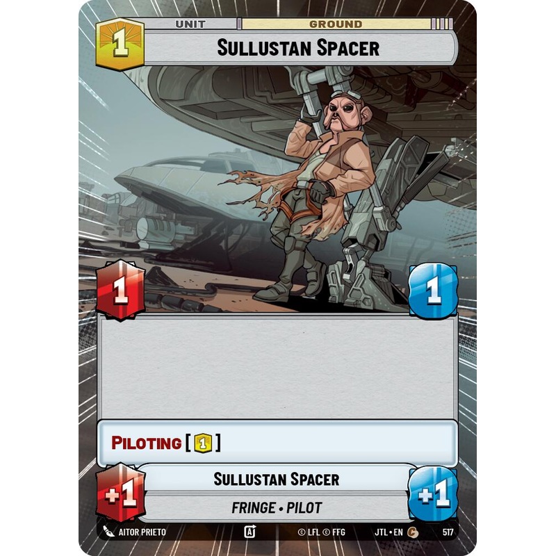 Sullustan Spacer (517) (Hyperspace) (517) [Jump to Lightspeed]