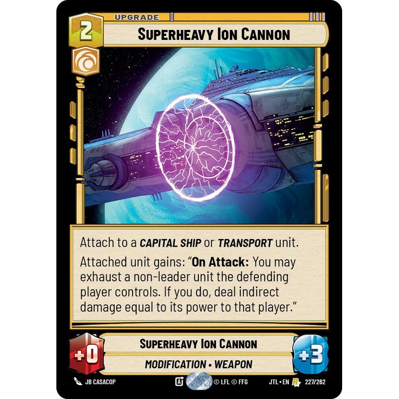 Superheavy Ion Cannon (227/262) (227/262) [Jump to Lightspeed]