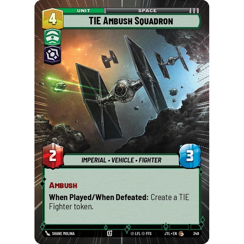 TIE Ambush Squadron (349) (Hyperspace) (349) [Jump to Lightspeed]