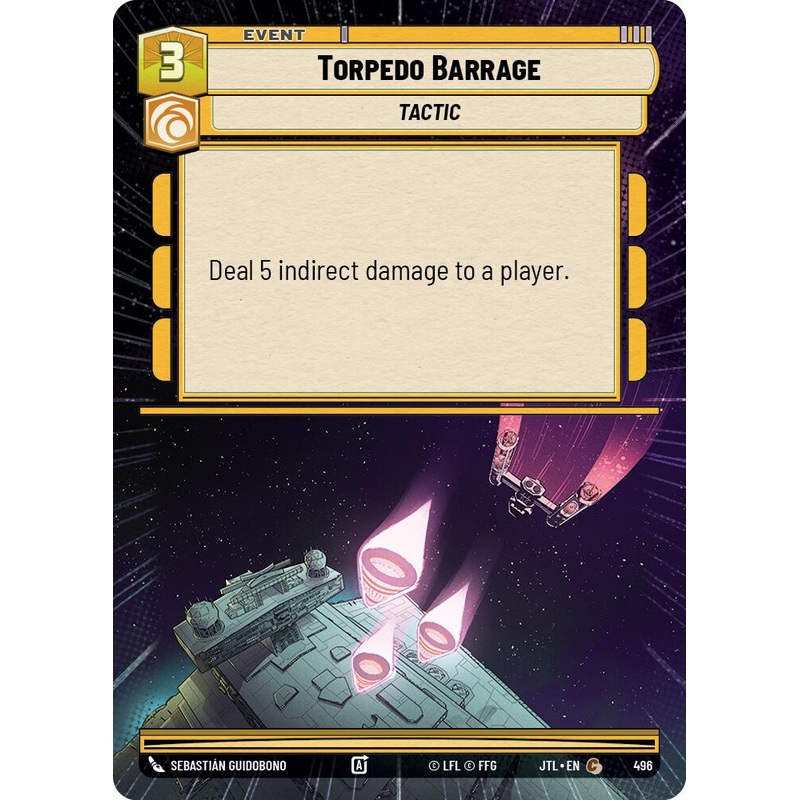 Torpedo Barrage (496) (Hyperspace) (496) [Jump to Lightspeed]