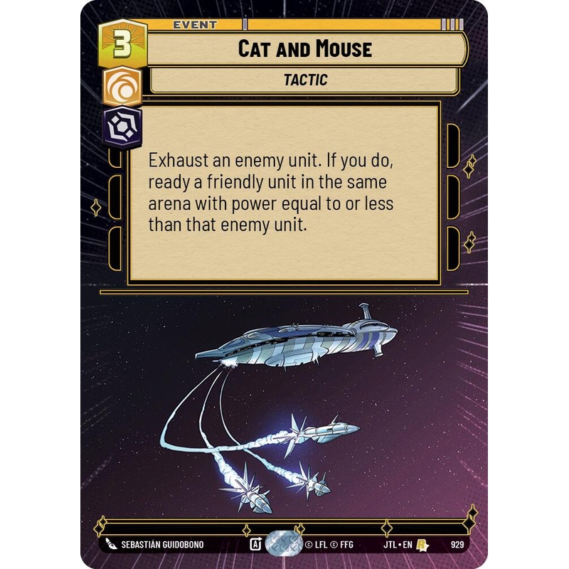 Cat and Mouse (929) (Hyperspace Foil) (929) [Jump to Lightspeed]