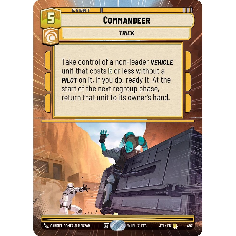 Commandeer (497) (Hyperspace) (497) [Jump to Lightspeed]