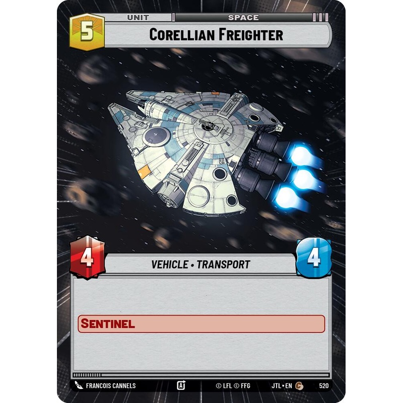 Corellian Freighter (520) (Hyperspace) (520) [Jump to Lightspeed]