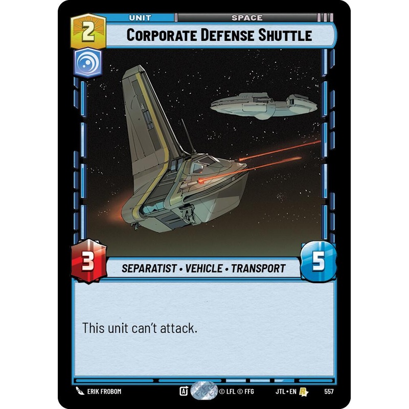 Corporate Defense Shuttle (557) (557) [Jump to Lightspeed]
