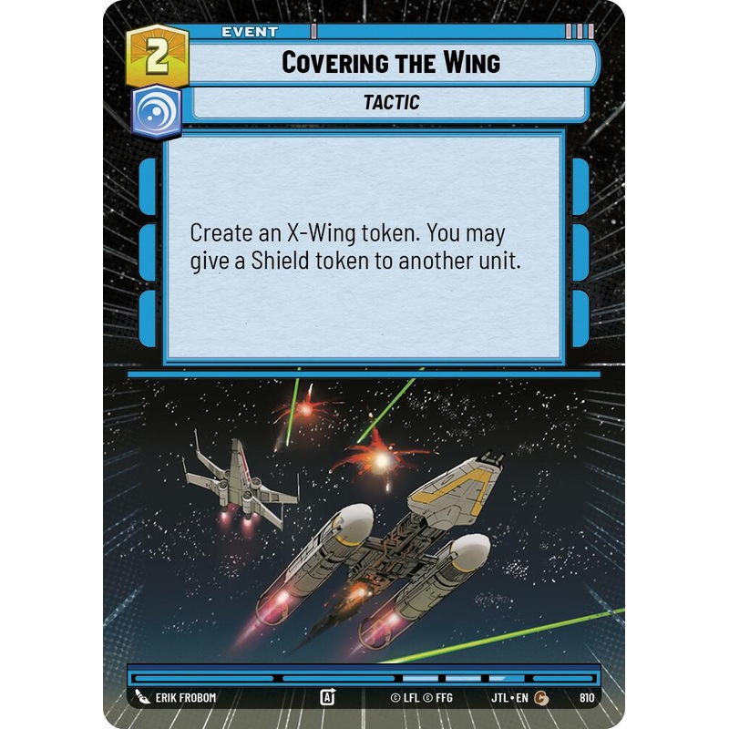 Covering the Wing (810) (Hyperspace Foil) (810) [Jump to Lightspeed]