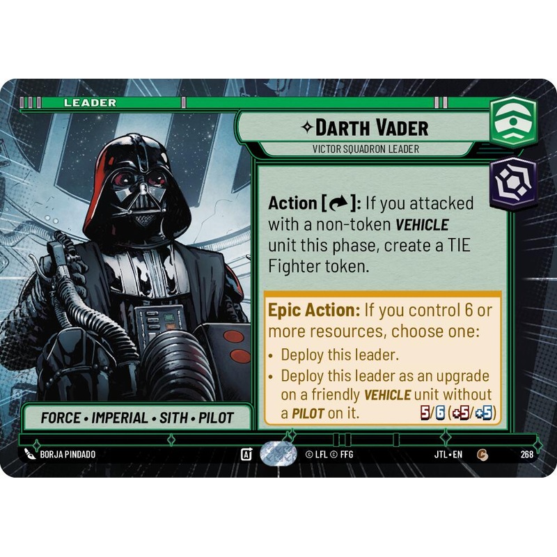 Darth Vader - Victor Squadron Leader (268) (Hyperspace) (268) [Jump to Lightspeed]