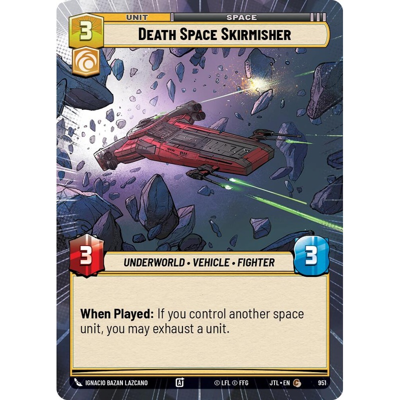 Death Space Skirmisher (951) (Hyperspace Foil) (951) [Jump to Lightspeed]