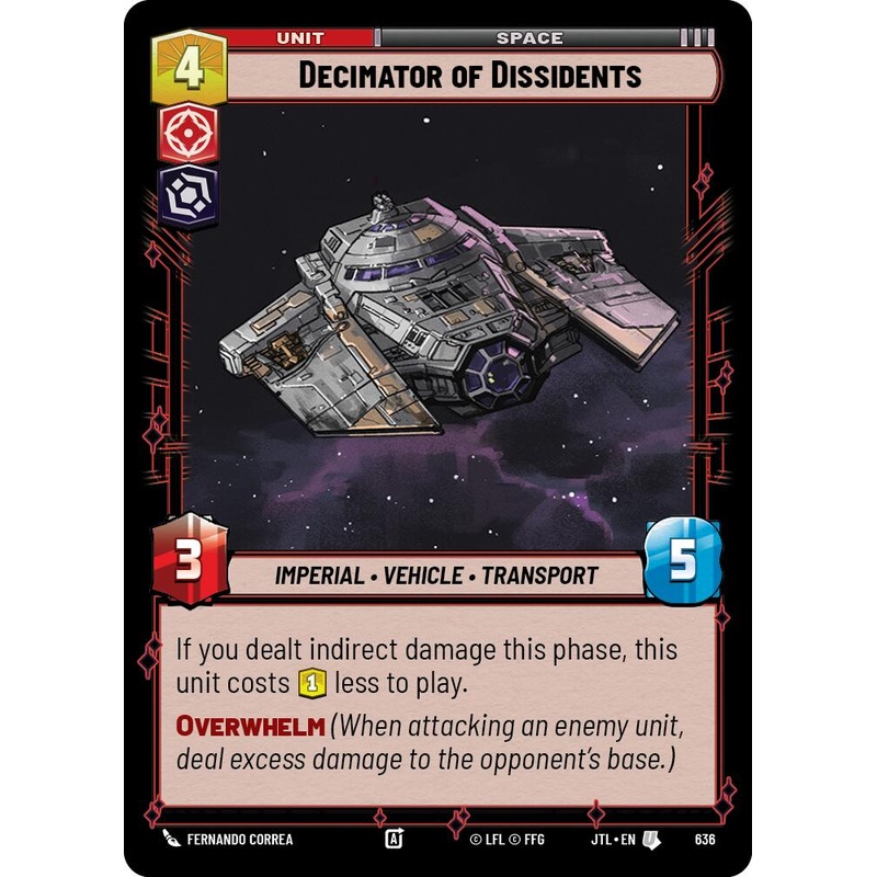 Decimator of Dissidents (636) (636) [Jump to Lightspeed]