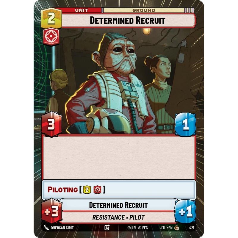 Determined Recruit (421) (Hyperspace) (421) [Jump to Lightspeed]