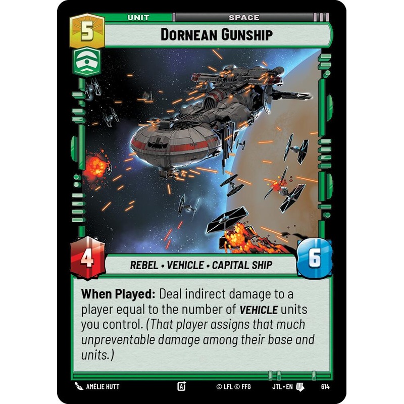 Dornean Gunship (614) (614) [Jump to Lightspeed]