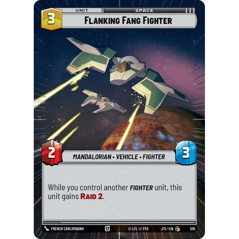 Flanking Fang Fighter (519) (Hyperspace) (519) [Jump to Lightspeed]