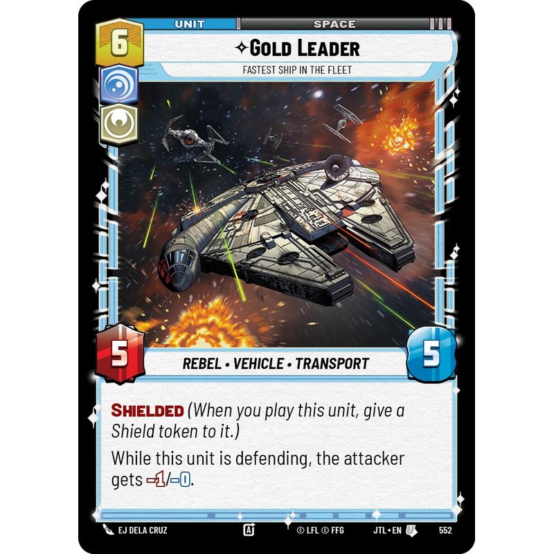Gold Leader - Fastest Ship in the Fleet (552) (552) [Jump to Lightspeed]