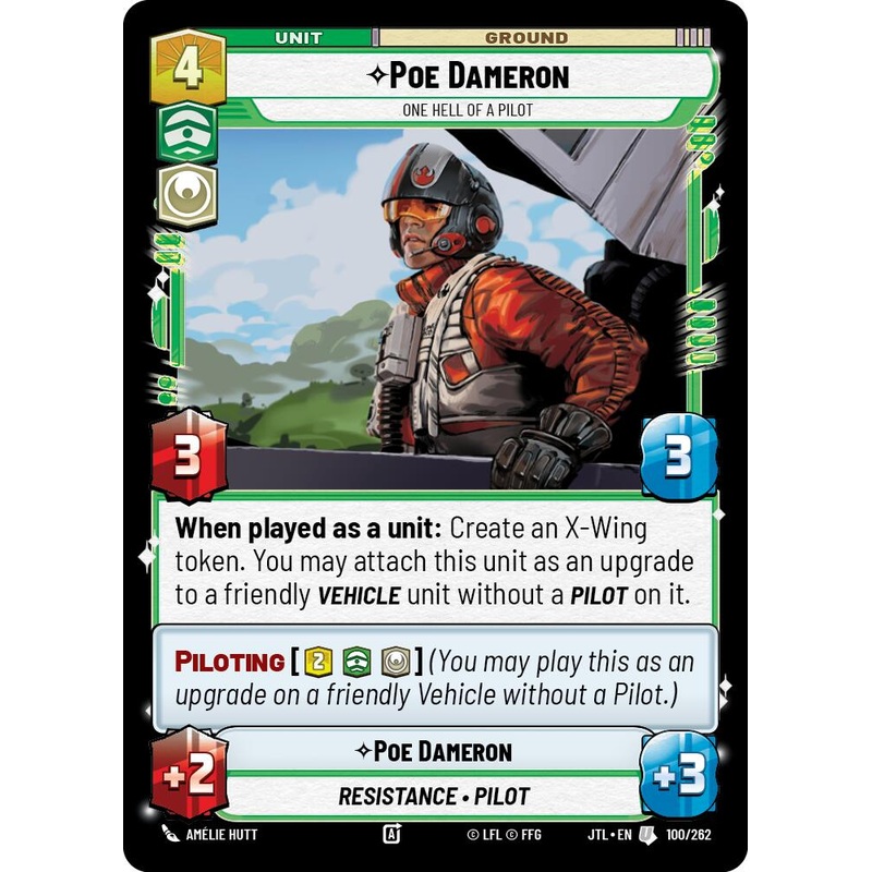 Poe Dameron - One Hell of a Pilot (100/262) (100/262) [Jump to Lightspeed]