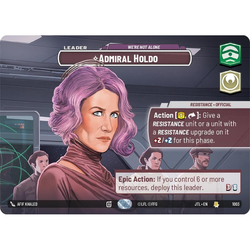 Admiral Holdo - We're Not Alone (1003) (Showcase) (1003) [Jump to Lightspeed]