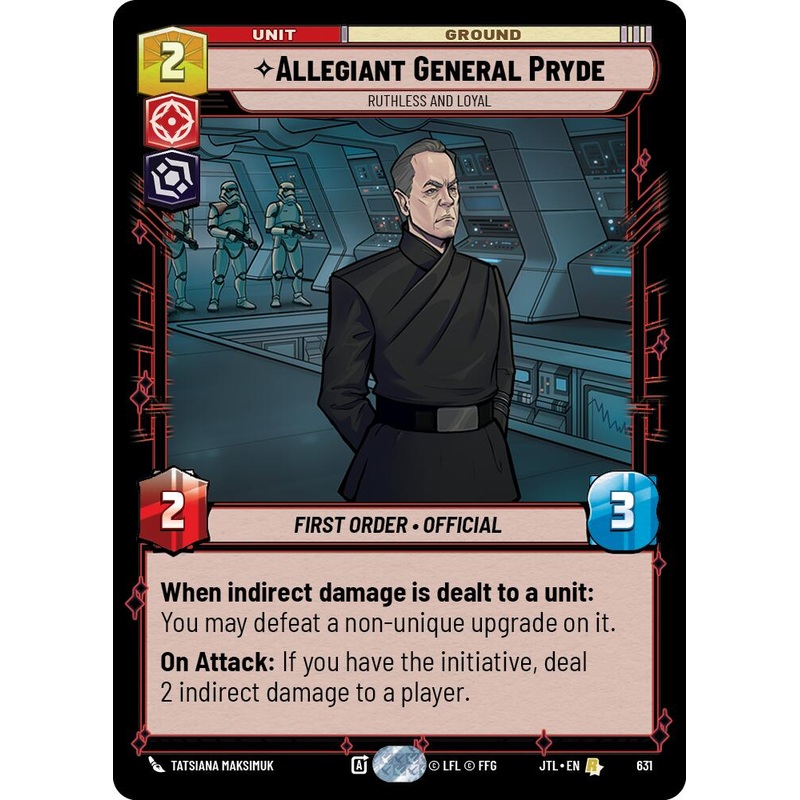 Allegiant General Pryde - Ruthless and Loyal (631) (631) [Jump to Lightspeed]