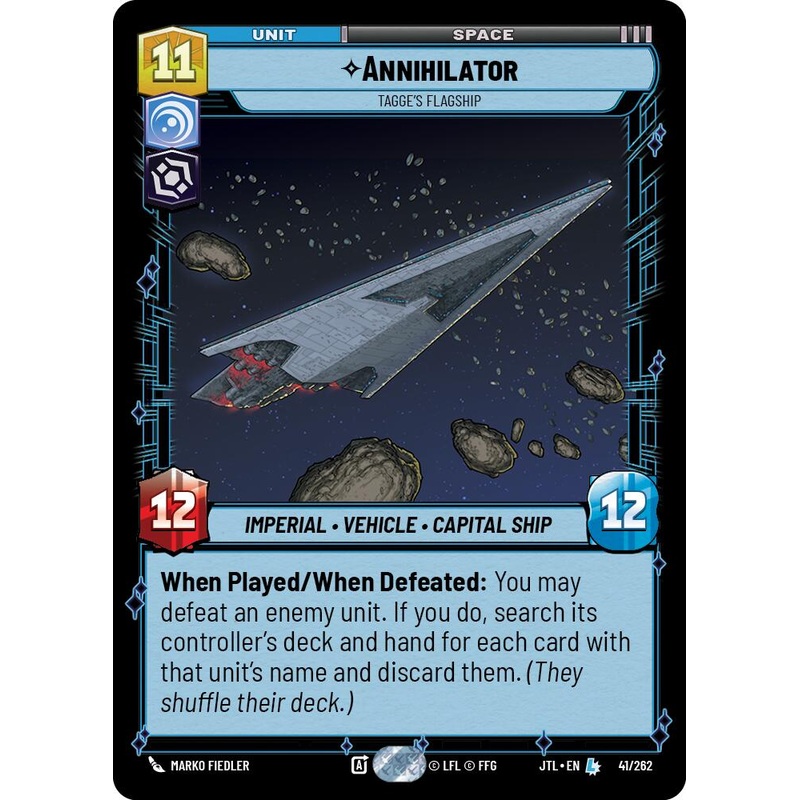 Annihilator - Tagge's Flagship (041/262) (041/262) [Jump to Lightspeed]