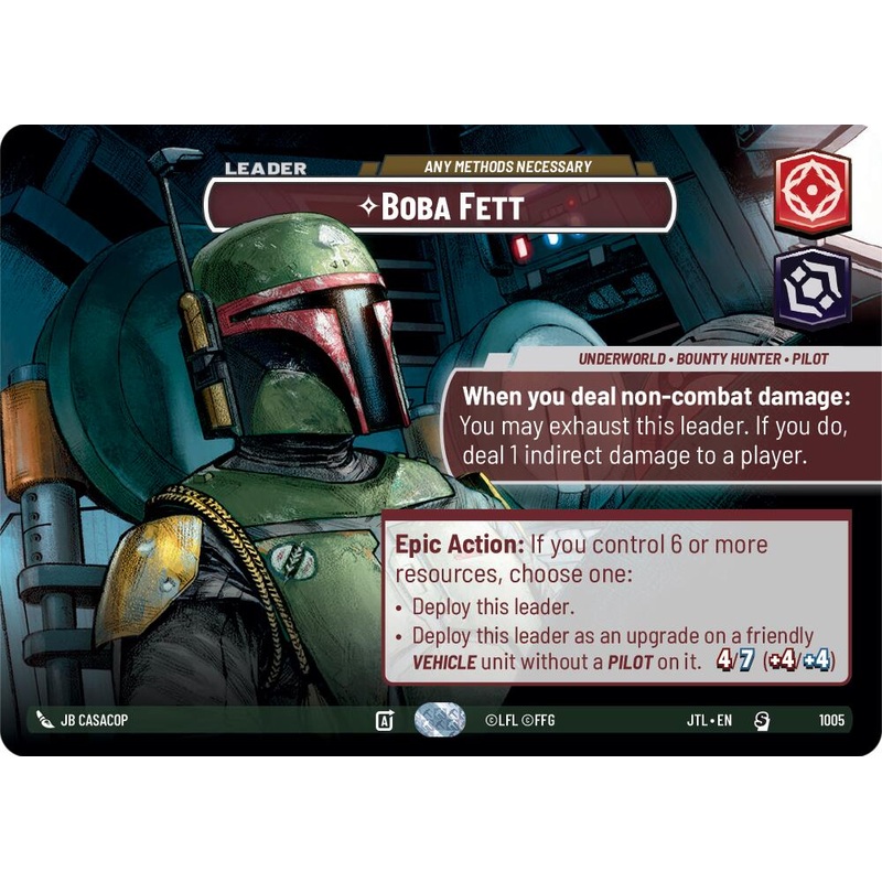 Boba Fett - Any Methods Necessary (1005) (Showcase) (1005) [Jump to Lightspeed]