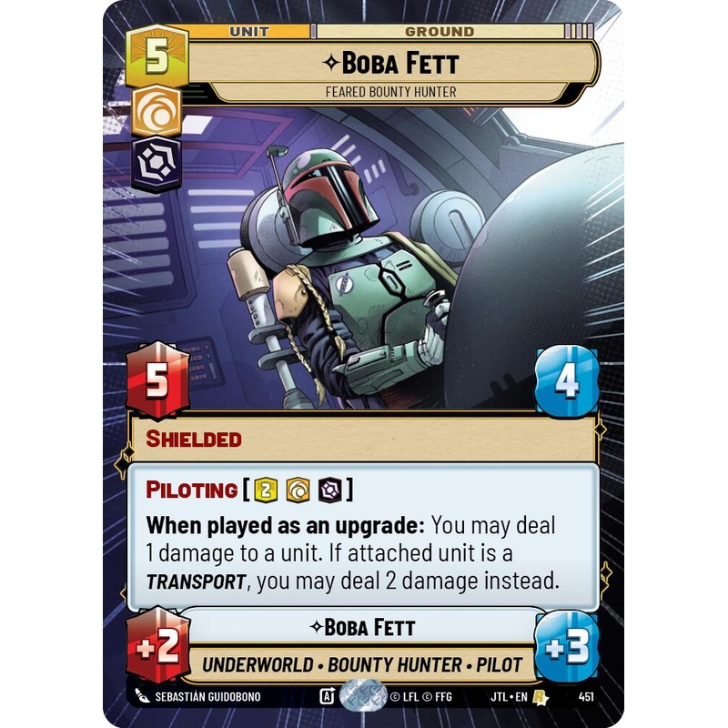 Boba Fett - Feared Bounty Hunter (451) (Hyperspace) (451) [Jump to Lightspeed]