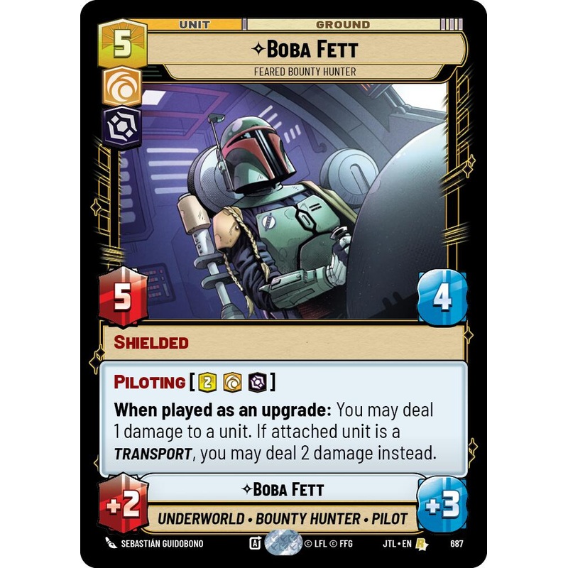 Boba Fett - Feared Bounty Hunter (687) (687) [Jump to Lightspeed]