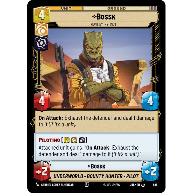 Bossk - Hunt By Instinct (685) (685) [Jump to Lightspeed]