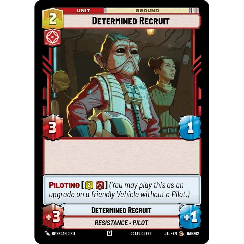 Determined Recruit (159/262) (159/262) [Jump to Lightspeed]