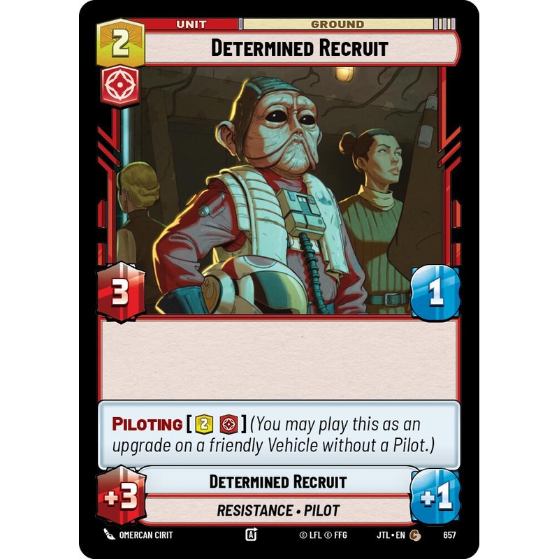 Determined Recruit (657) (657) [Jump to Lightspeed]