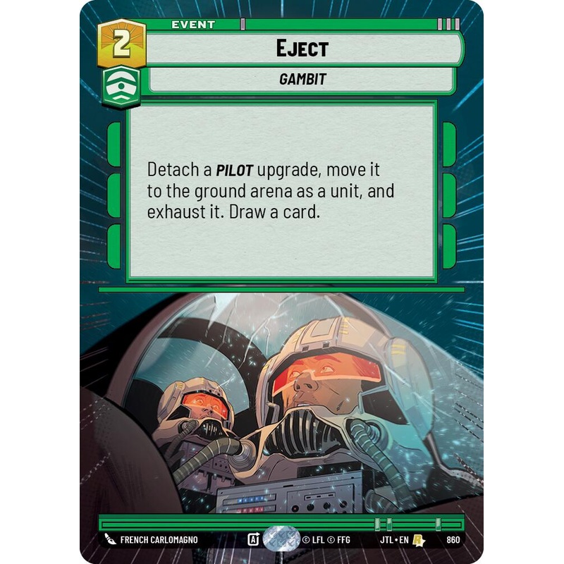 Eject (860) (Hyperspace Foil) (860) [Jump to Lightspeed]