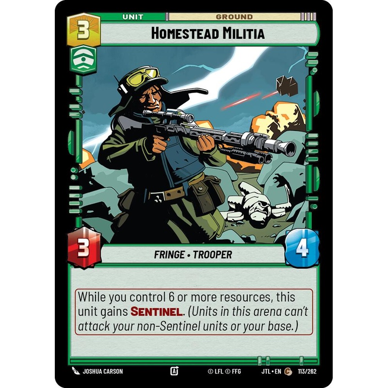 Homestead Militia (113/262) (113/262) [Jump to Lightspeed]