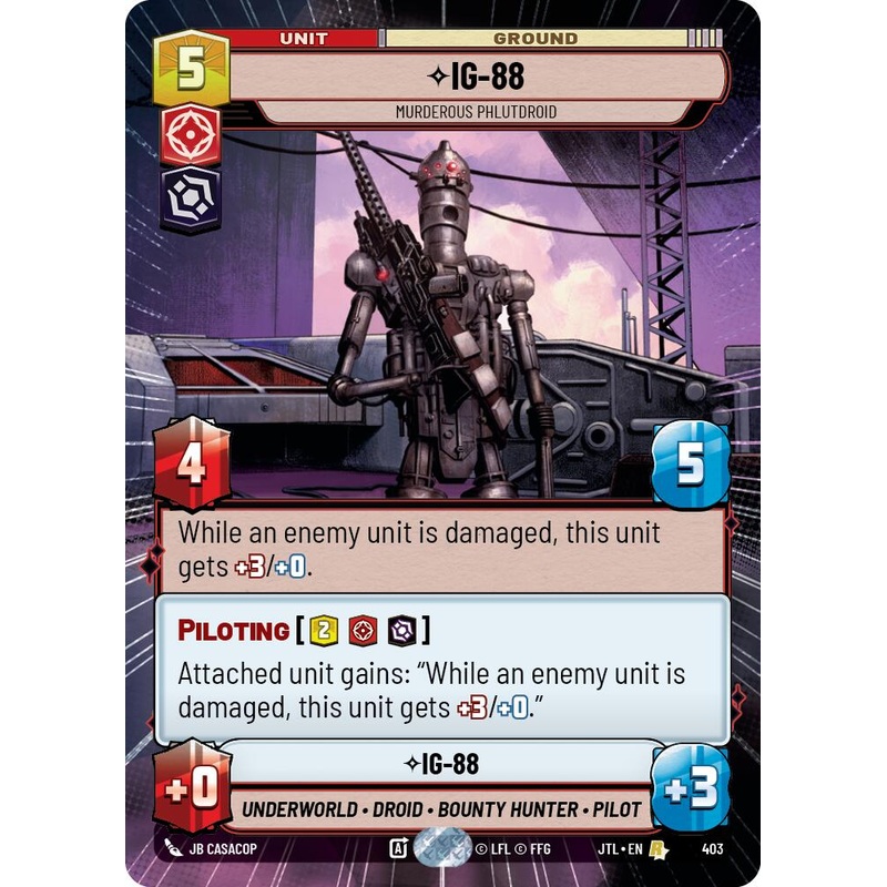IG-88 - Murderous Phlutdroid (403) (Hyperspace) (403) [Jump to Lightspeed]