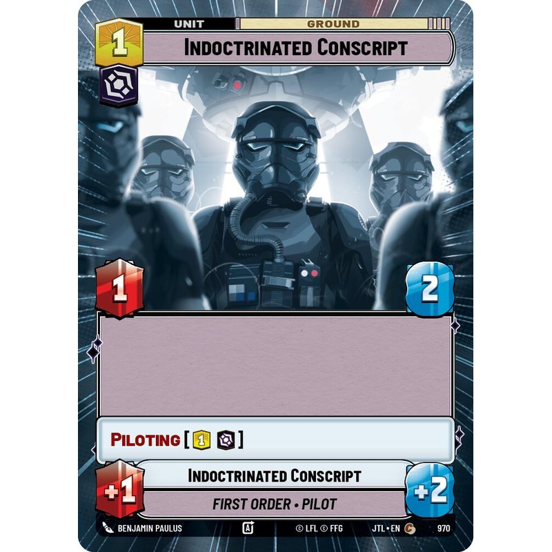Indoctrinated Conscript (970) (Hyperspace Foil) (970) [Jump to Lightspeed]