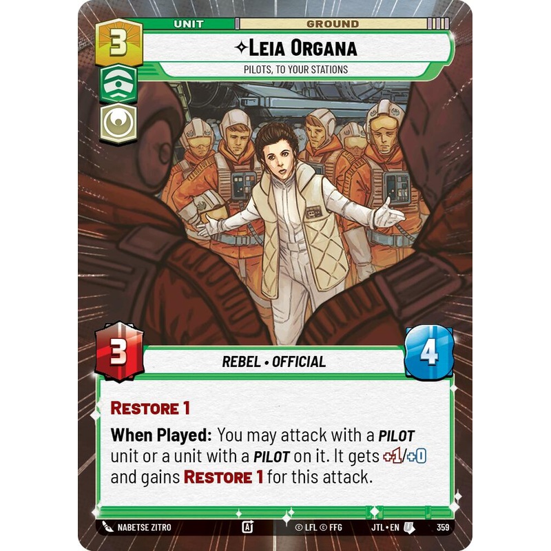 Leia Organa - Pilots, To Your Stations (359) (Hyperspace) (359) [Jump to Lightspeed]
