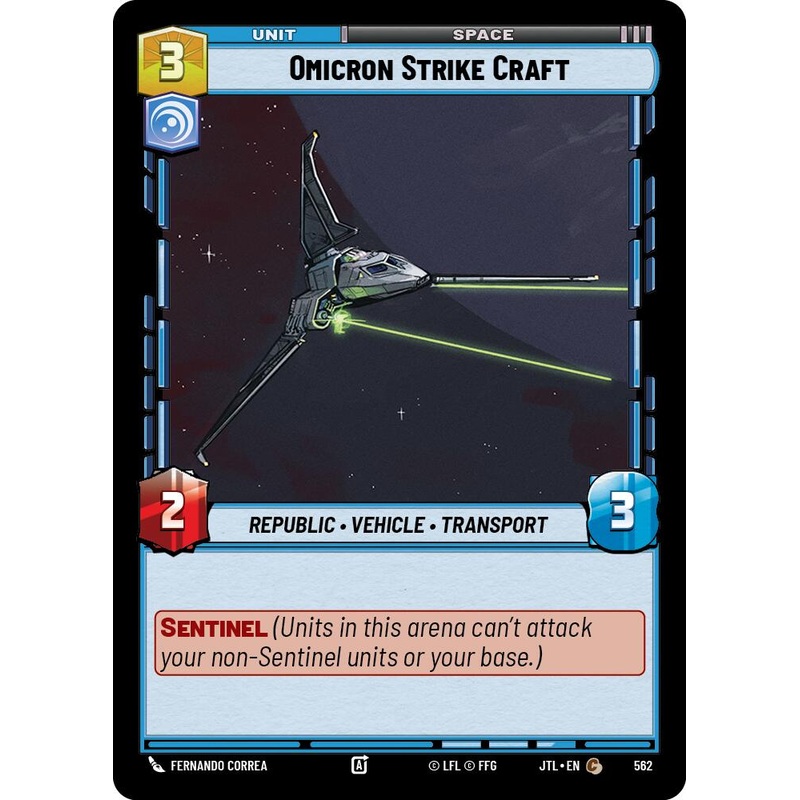 Omicron Strike Craft (562) (562) [Jump to Lightspeed]