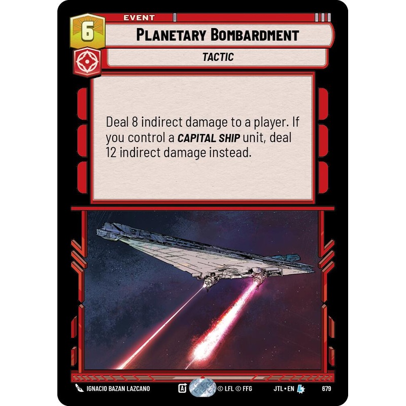 Planetary Bombardment (679) (679) [Jump to Lightspeed]
