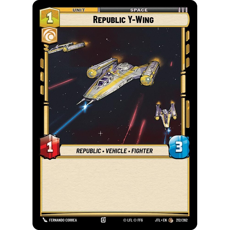 Republic Y-Wing (212/262) (212/262) [Jump to Lightspeed]
