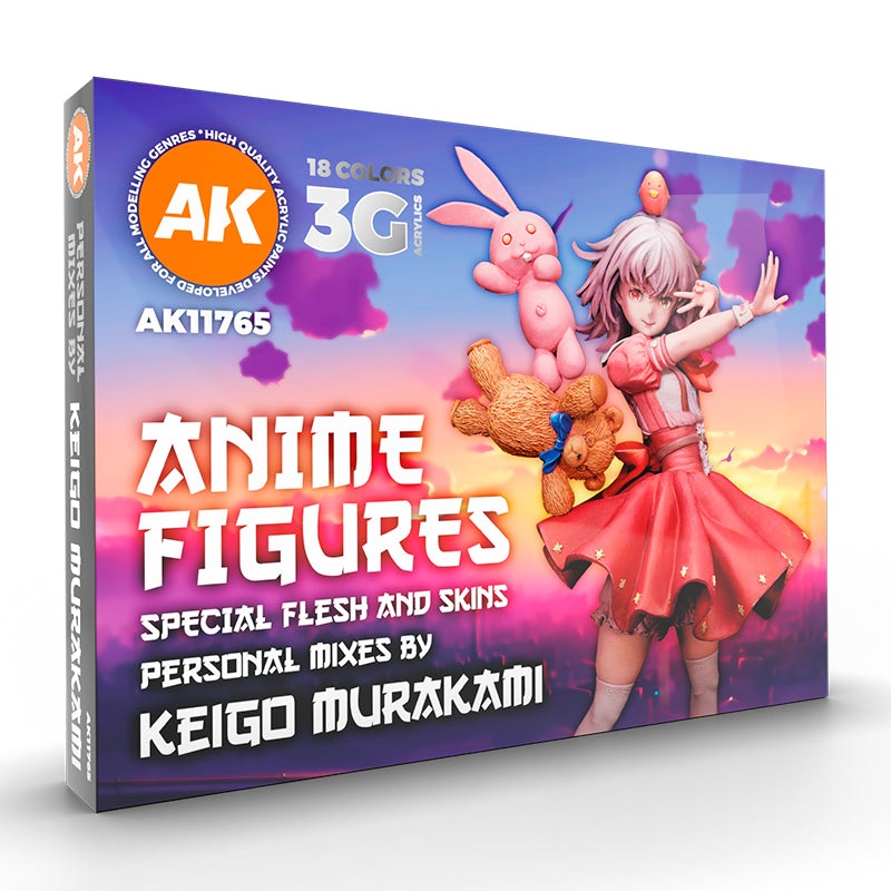 Anime Figures - Special Flesh and Skins - Signature Set by Keigo Murakami