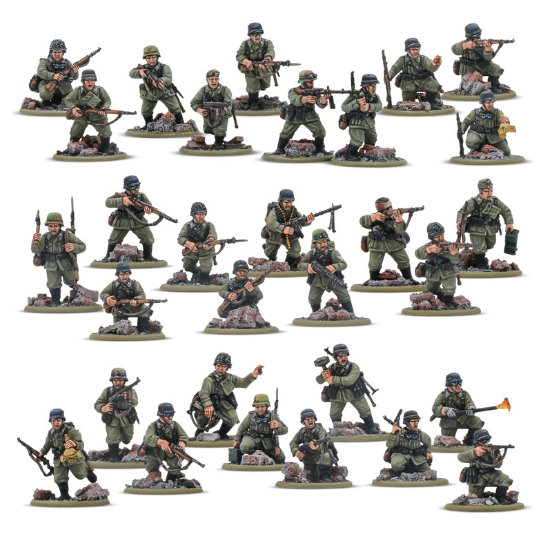 Bolt Action: German Veterans Infantry Platoon