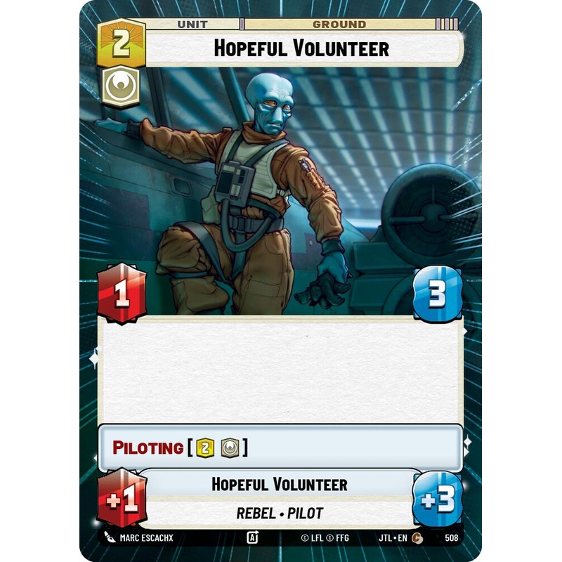 Hopeful Volunteer (508) (Hyperspace) (508) [Jump to Lightspeed]