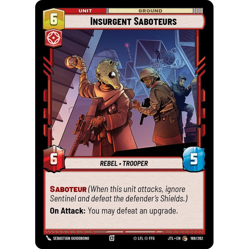 Insurgent Saboteurs (168/262) (168/262) [Jump to Lightspeed]
