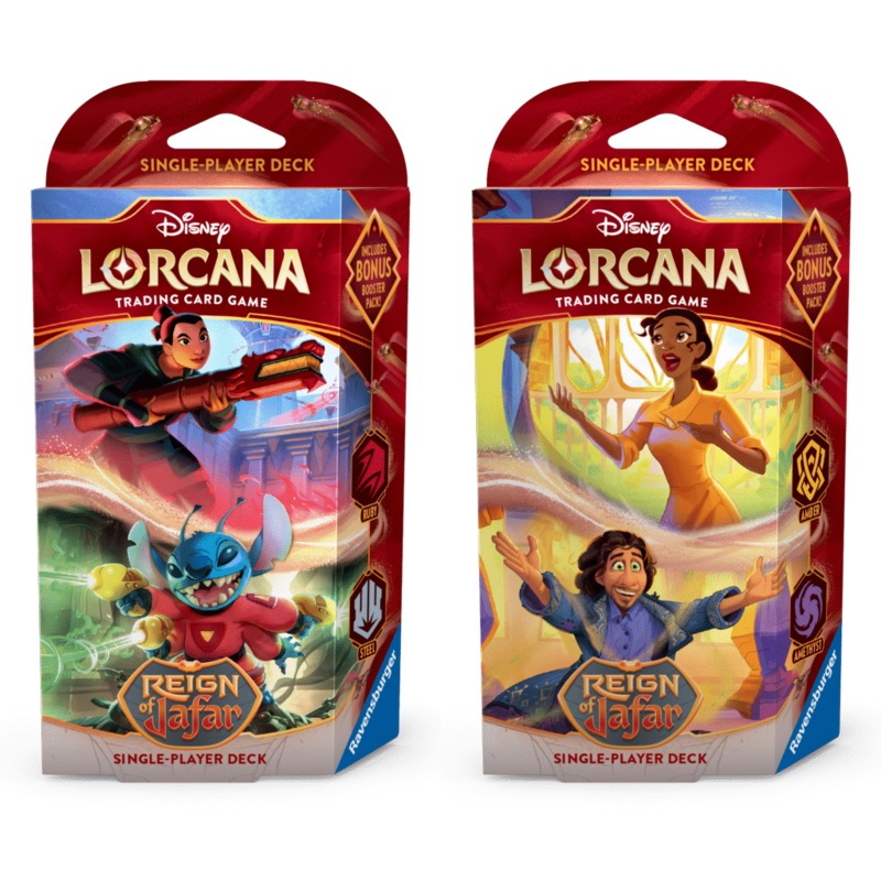 Lorcana Reign of Jafar Starter Deck Bundle (Pre-Order)