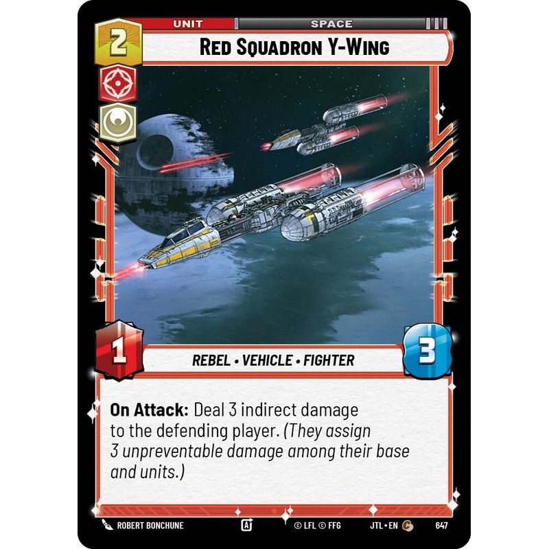 Red Squadron Y-Wing (647) (647) [Jump to Lightspeed]
